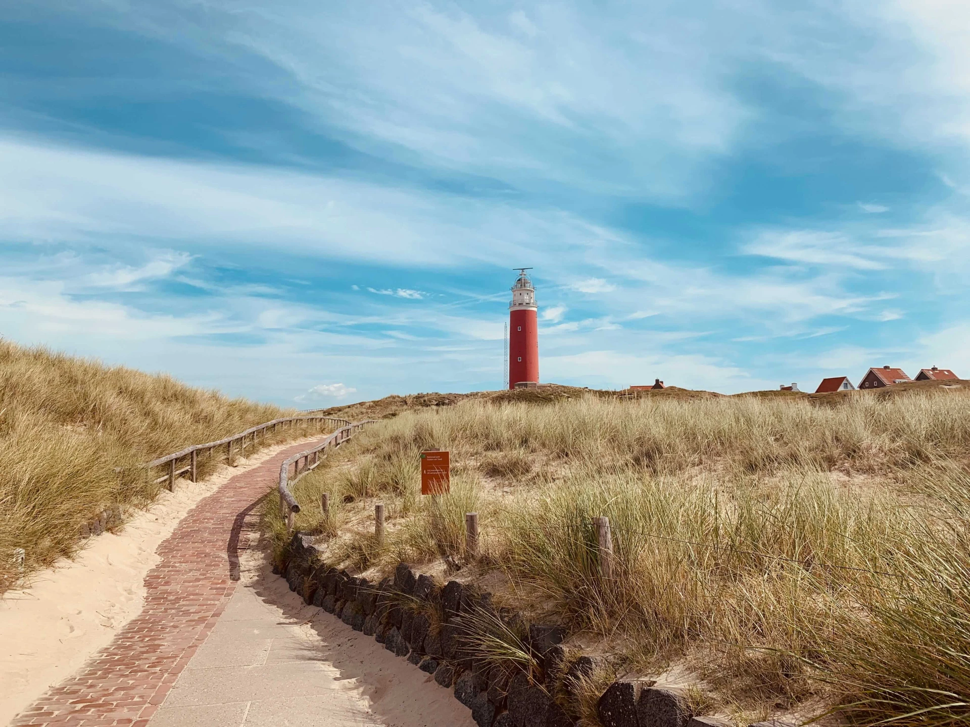 nederland regio waddeneilanden texel vuurtoren