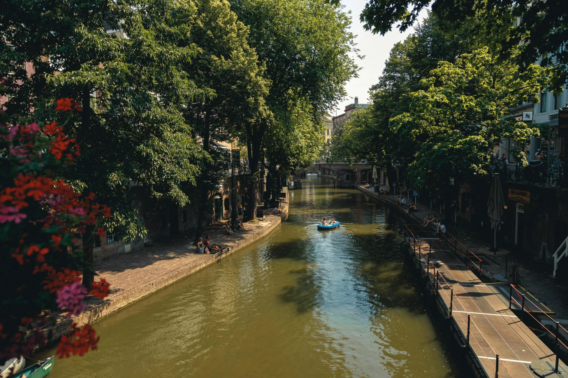 nederland regio utrecht gracht 