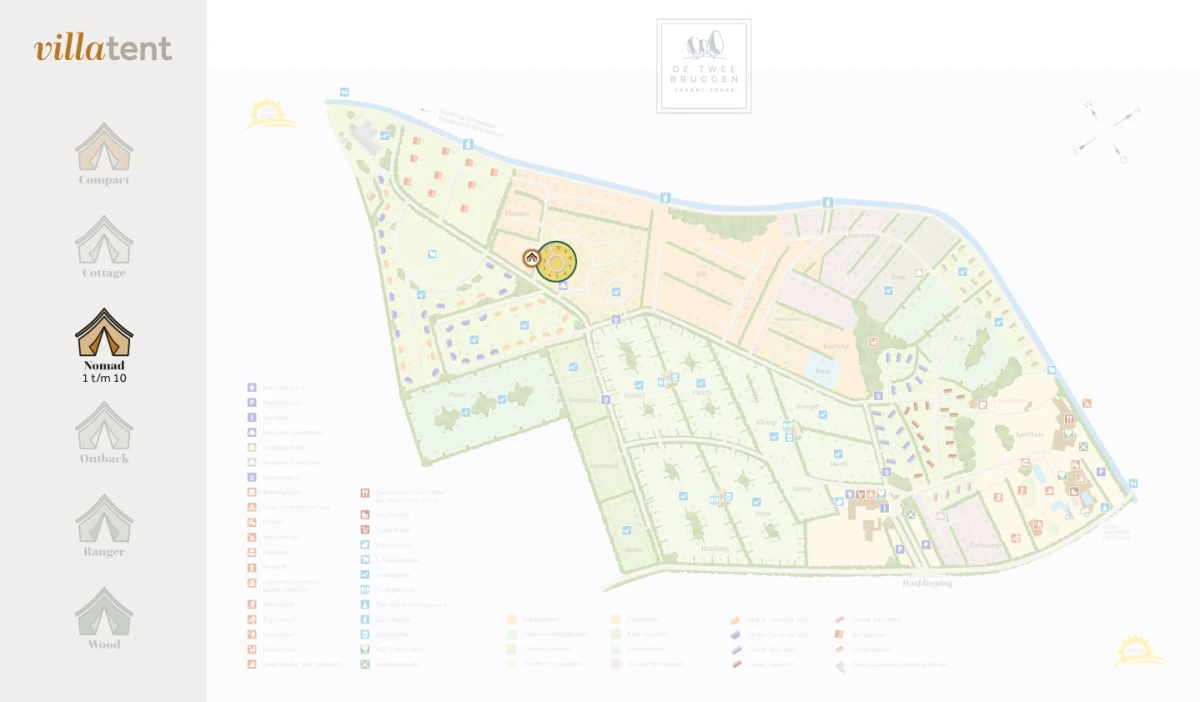 plattegrond-vakantiepark-de-twee-bruggen-2024