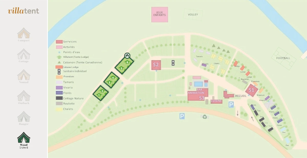 plattegrond-camping-de-vaubarlet-2022