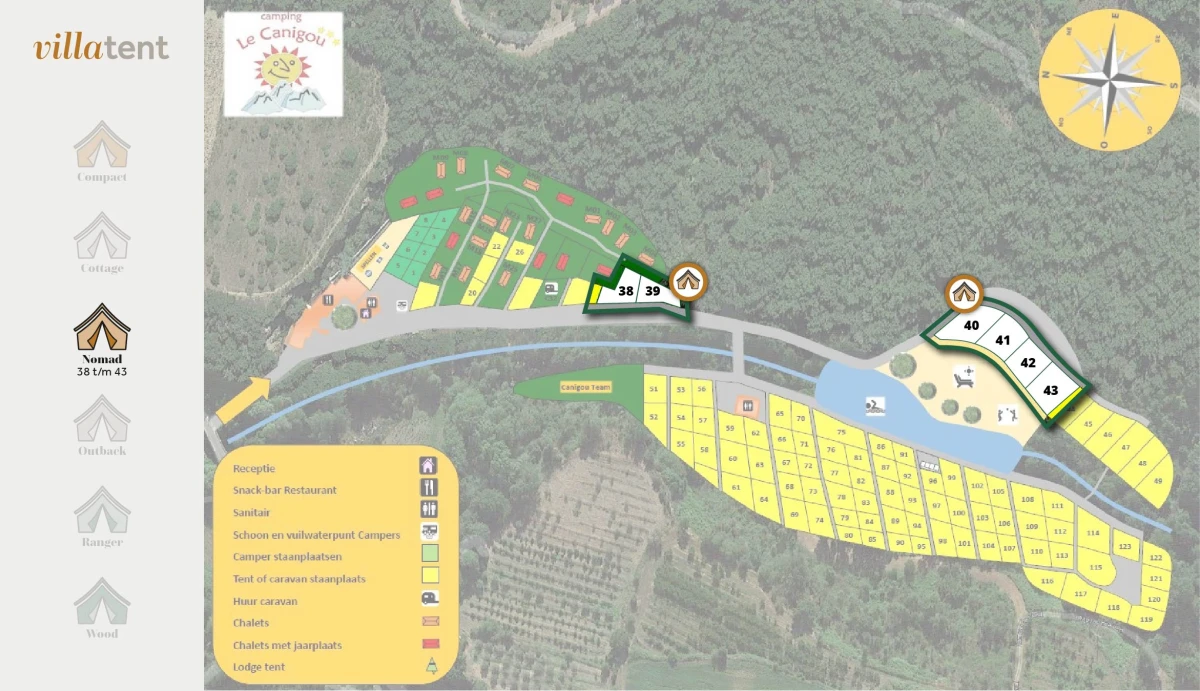 plattegrond-camping-le-canigou-2022